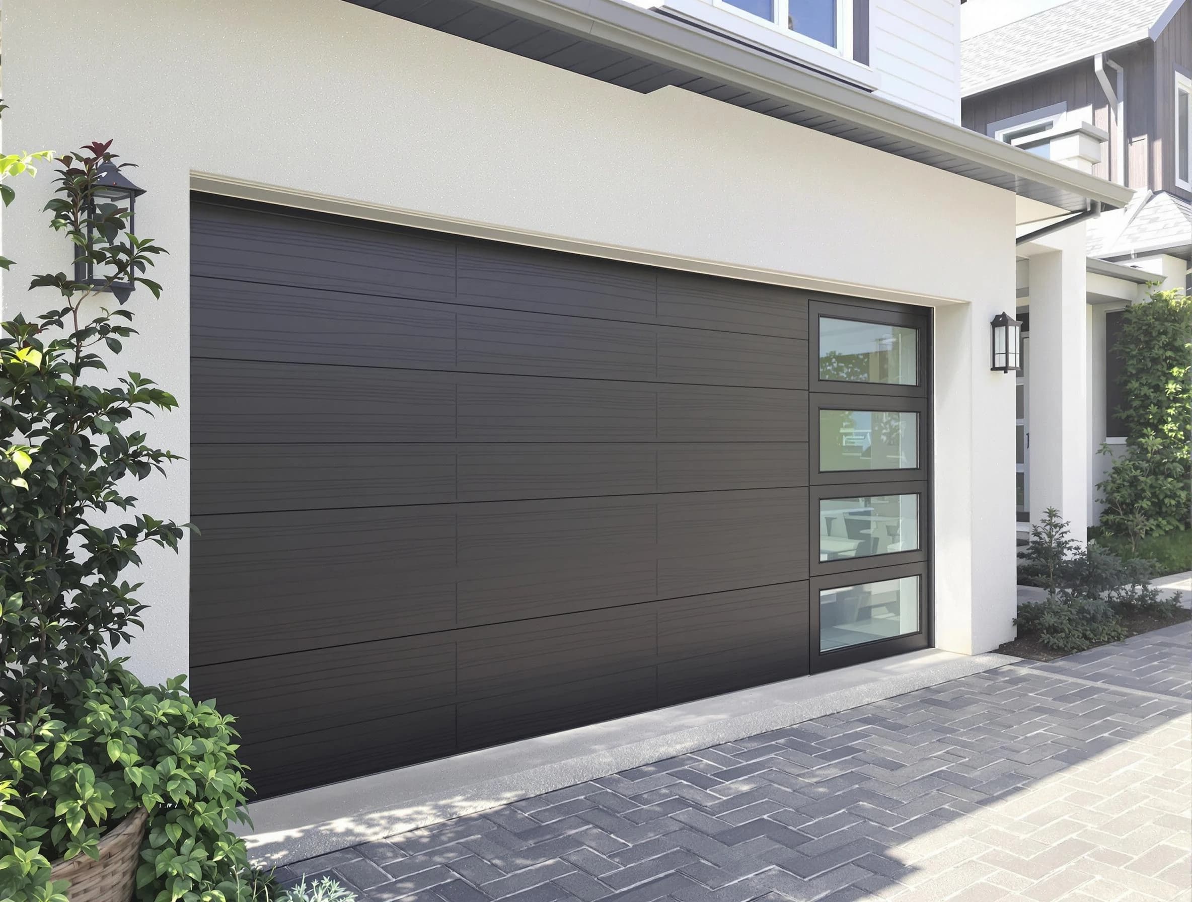 Custom garage door installation by Staten Island Garage Door Repair in Staten Island